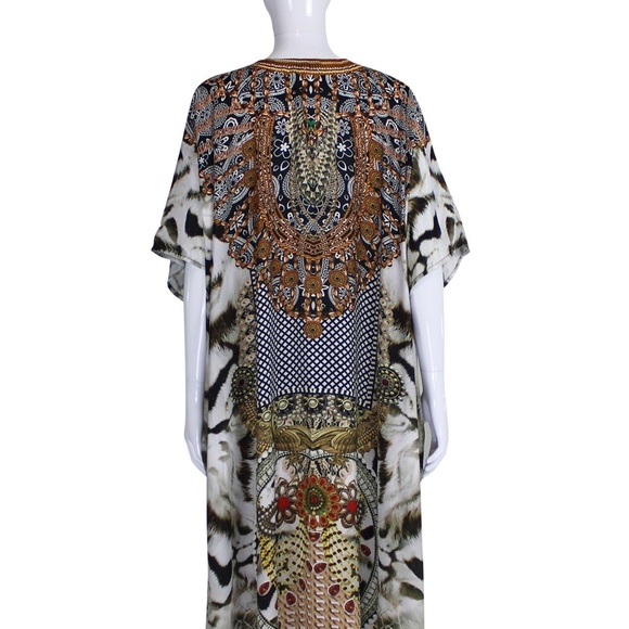 Animal Print kaftans 70% OFF - Colors of Fashion Kaftan - Picture 2 of 4
